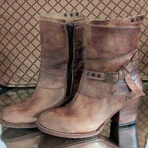 Bed Stu leather Ankle Boots